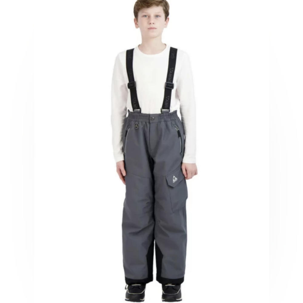 NWT Gerry Youth Performance Snow Pants With Removable Suspender Sz XS 5/6